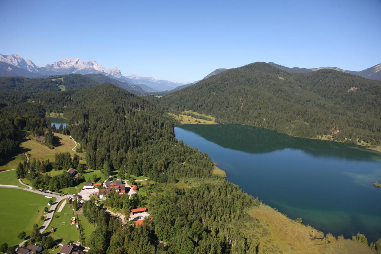 Ferienhotel Barmsee Krün Kültér fotó