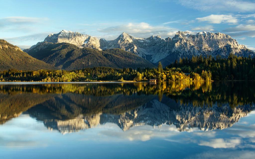 Ferienhotel Barmsee Krün Kültér fotó