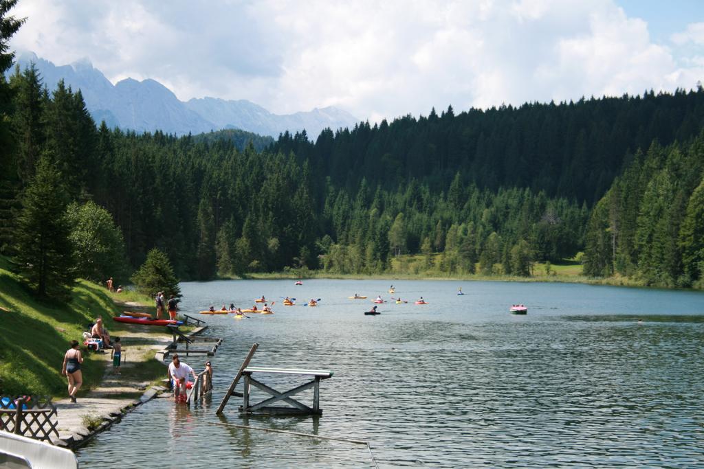 Ferienhotel Barmsee Krün Kültér fotó